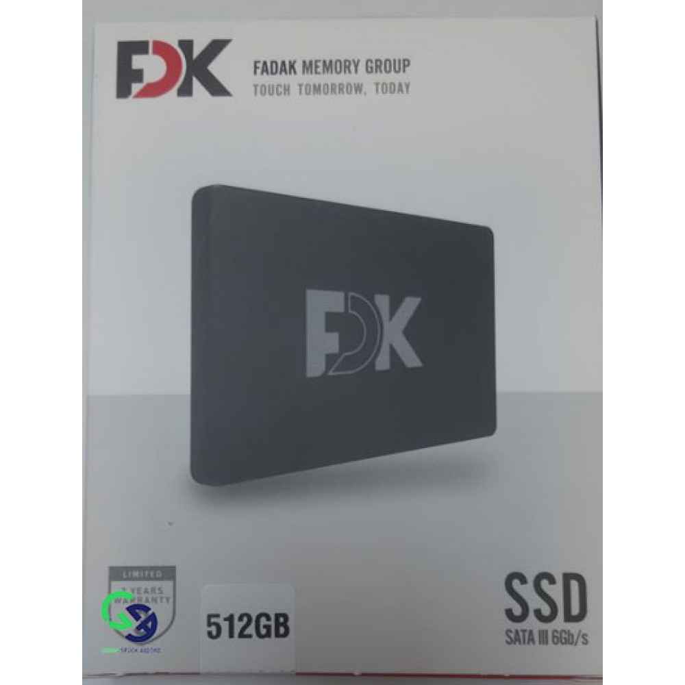 اس اس دی اف دی کی ظرفیت- SSD FDK 512 GB