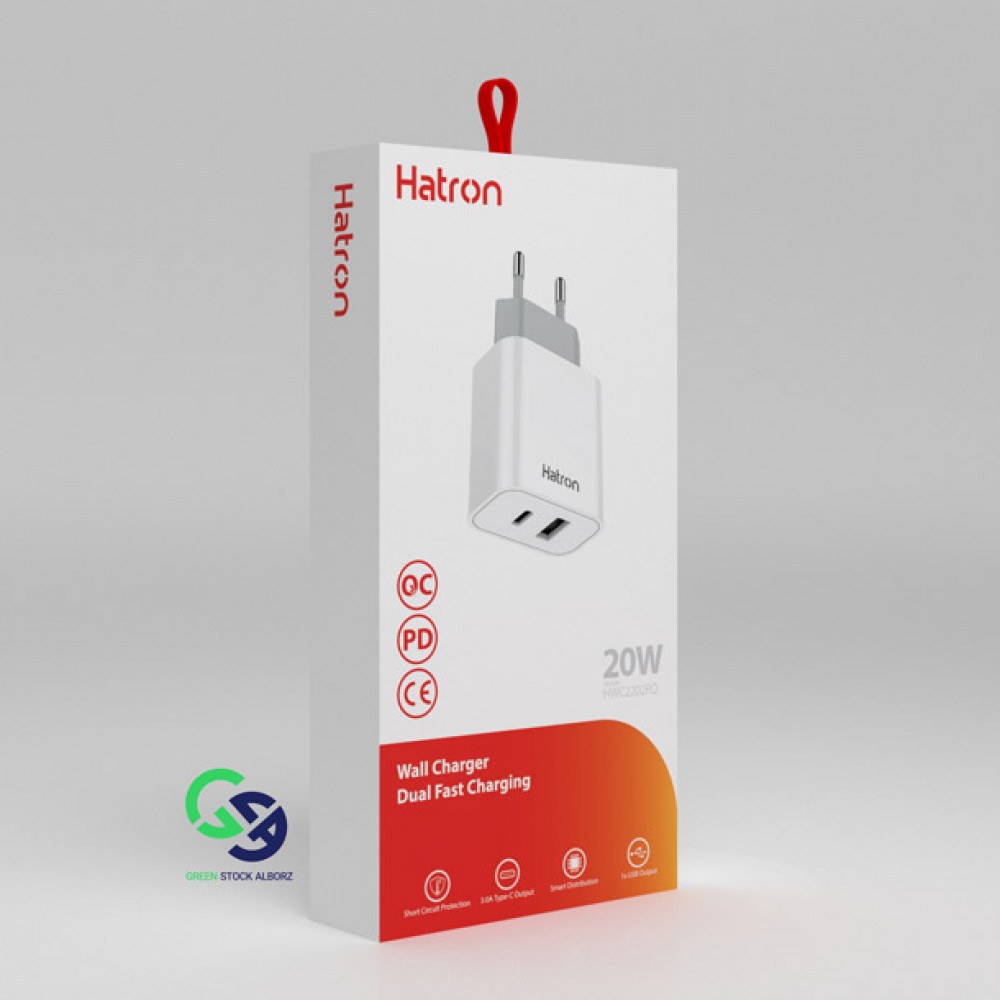 آداپتور فست شارژ HATRON مدل 2202